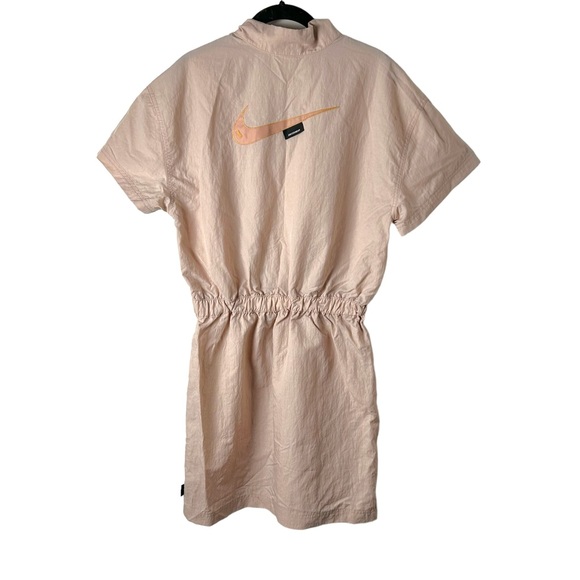 Nike Swooshwear Pink Nylon Dress EUC SZS - Picture 6 of 9
